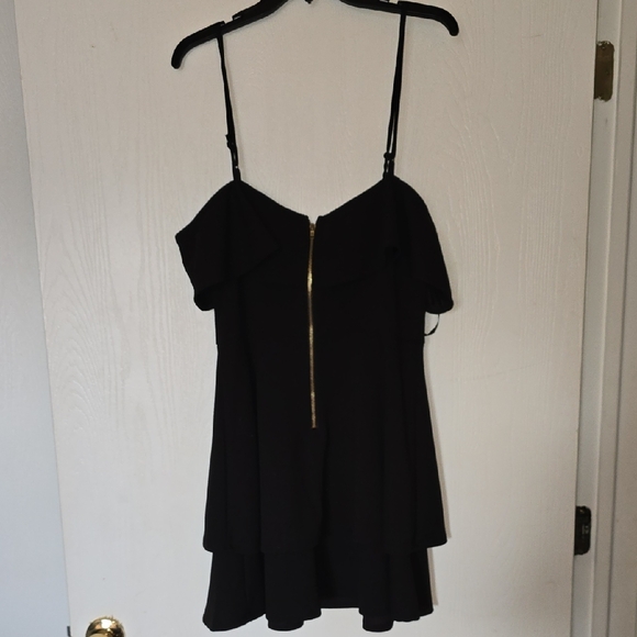 B Darlin Black Mini Dress - Picture 3 of 3